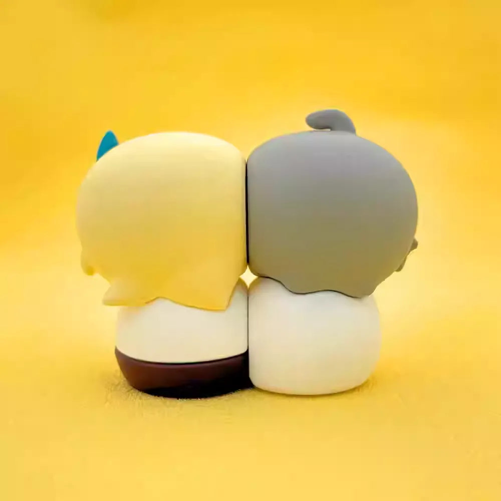 Genshin Impact Alhaitham & Kaveh Mini Figure Set - Academia Duo PVC Statue