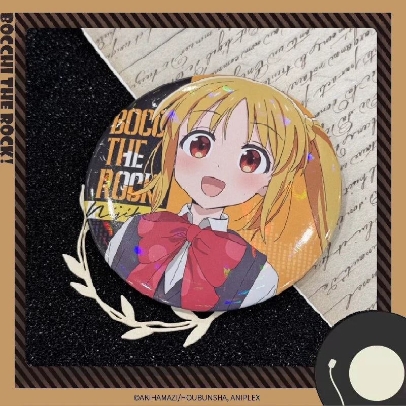 Bocchi the Rock! Double Badge Set - Official Anime Badge, Band Member Duo Collection