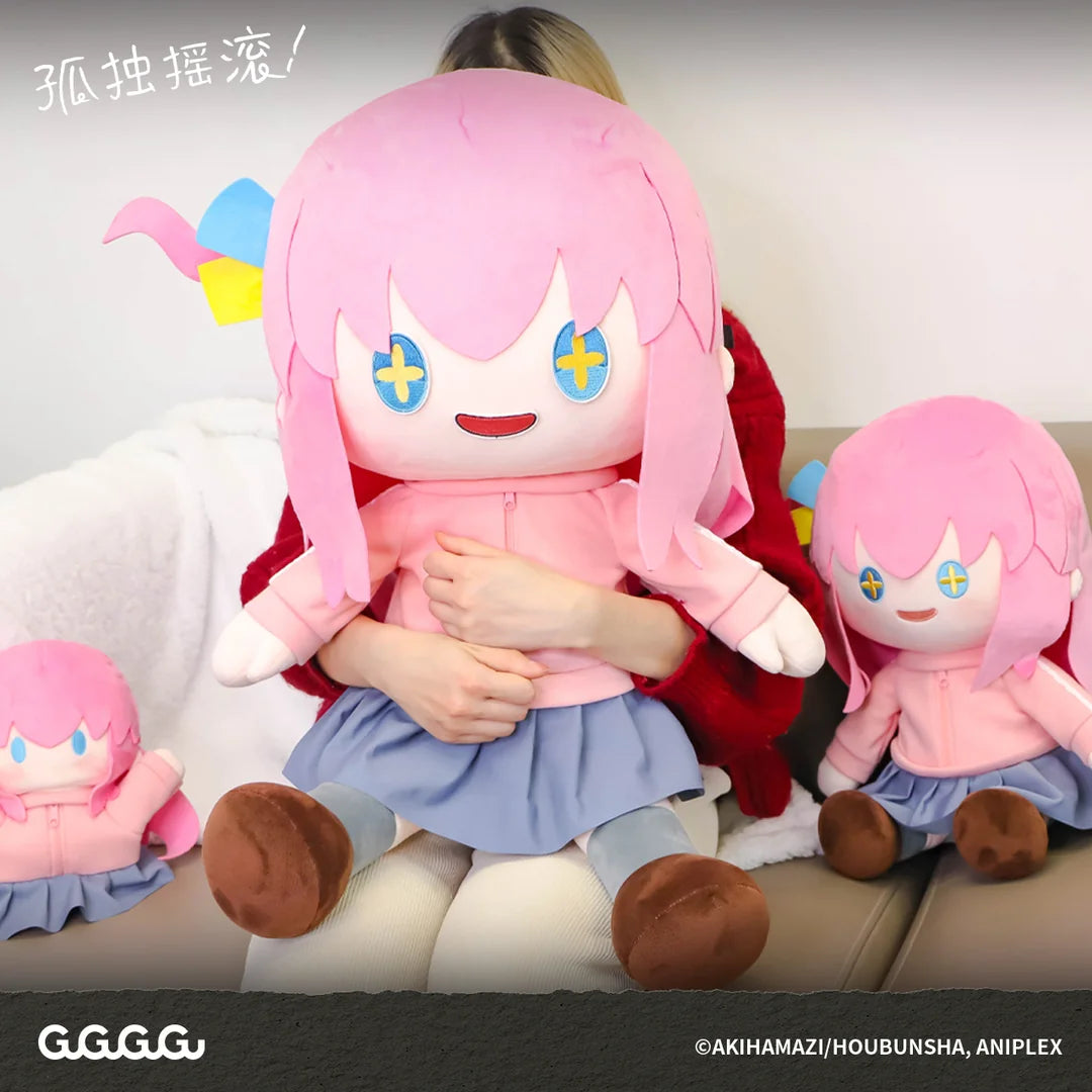 Bocchi the Rock! Hitori Gotoh plush toy with changeable face, Product Real-Life Photos