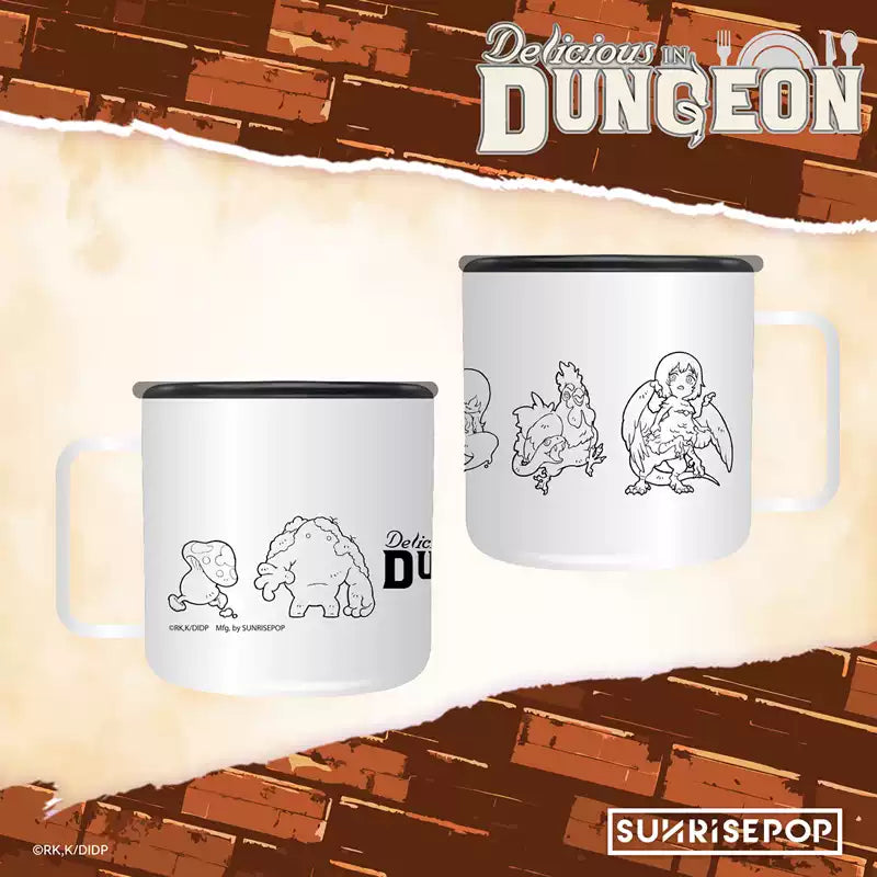 Dungeon Meshi thermos cup white