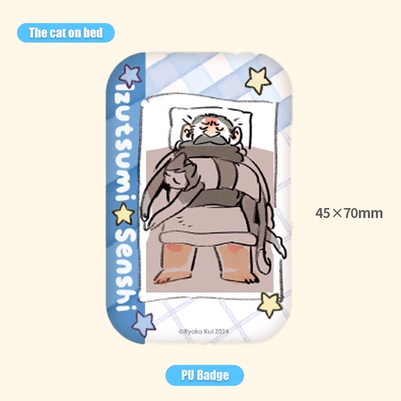 Delicious in Dungeon Daydream Hour 'The Cat on Bed' PU Badge Set