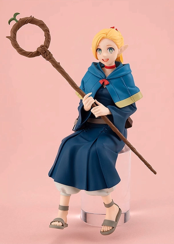 Delicious in Dungeon Marcille Sitting Figure - Official Anime Statue, Relaxed Spellcaster Collectible