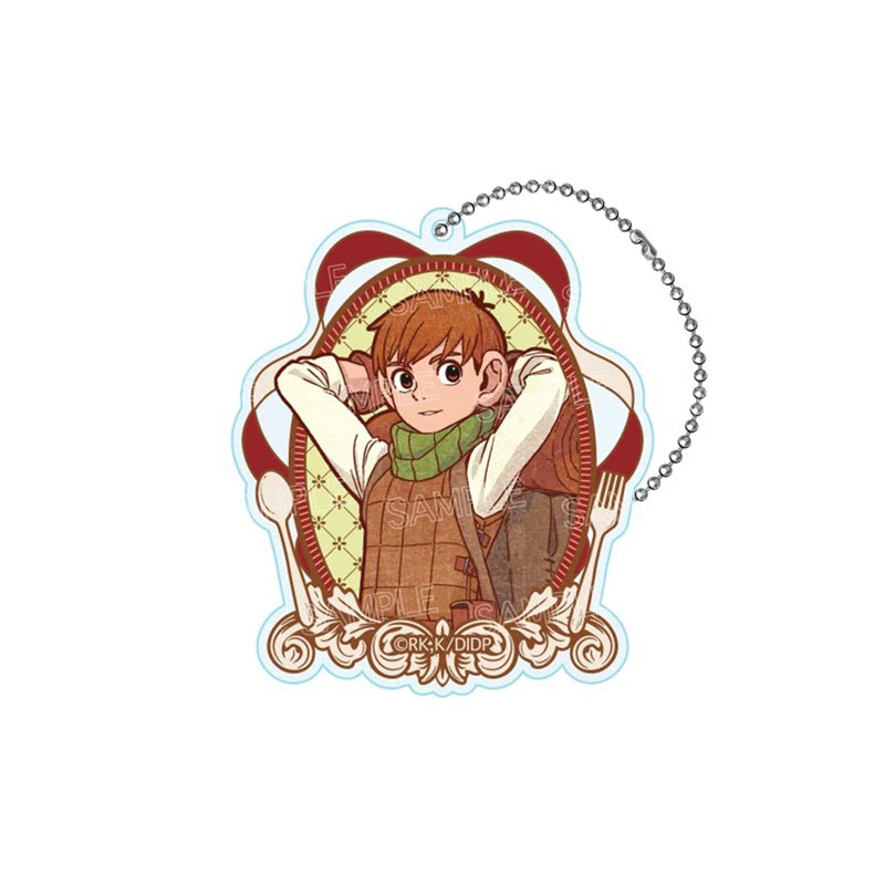 Delicious in Dungeon Retro Acrylic Keychain Set - Limited Stock! 8 Vintage Fantasy Character Designs