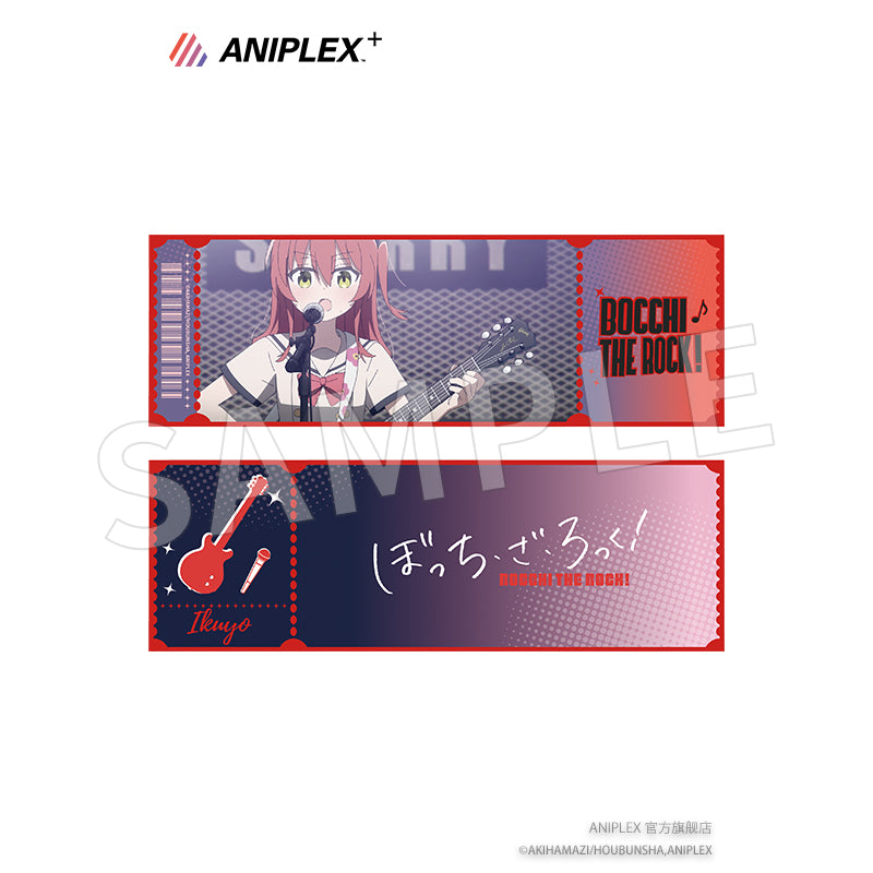 bocchi the rock holographic laser ticket set