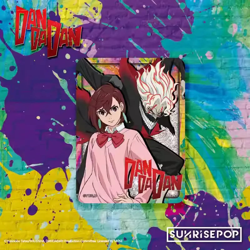 Dandadan Supernatural Liquid Glitter Acrylic Stand - 4 Styles (Momo, Okarun, Duo&Turbo Granny)