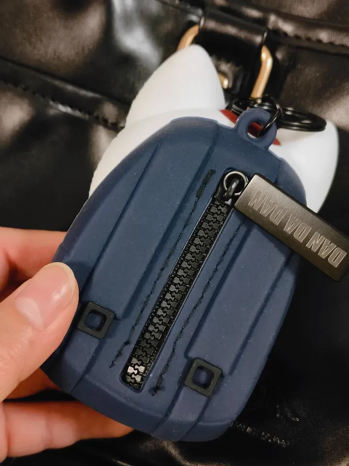 Dandadan Turbo Granny Silicone Coin Purse - Kawaii Chibi Keychain Wallet | Anime Pocket Charm