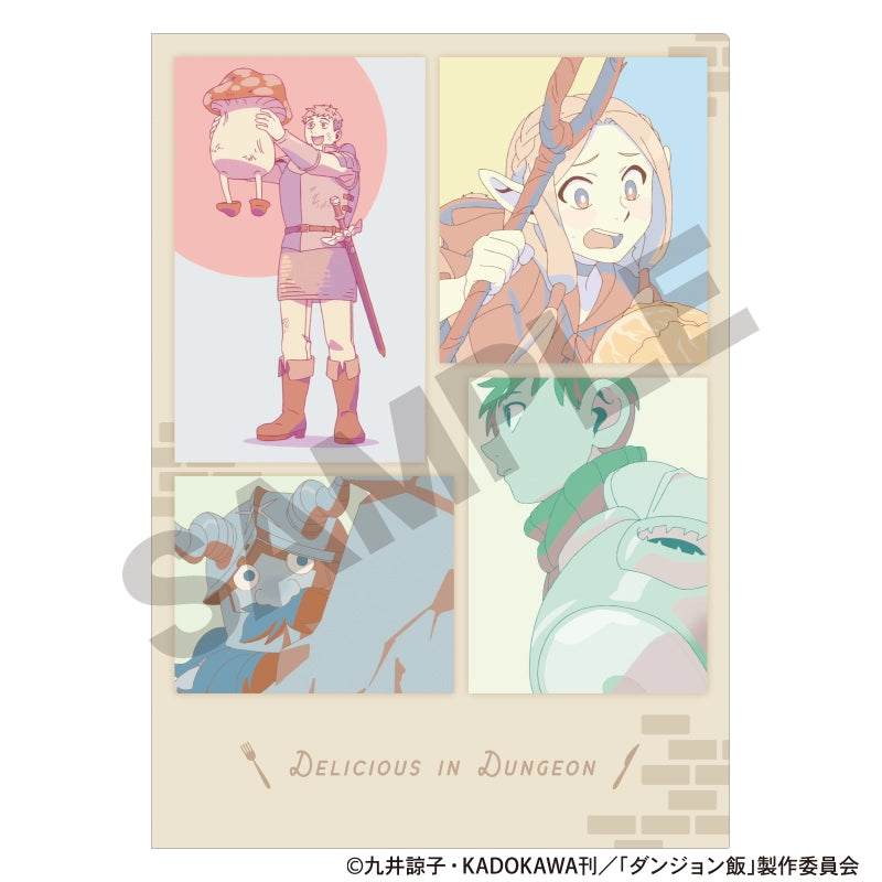 Dungeon Meshi A4 file folder