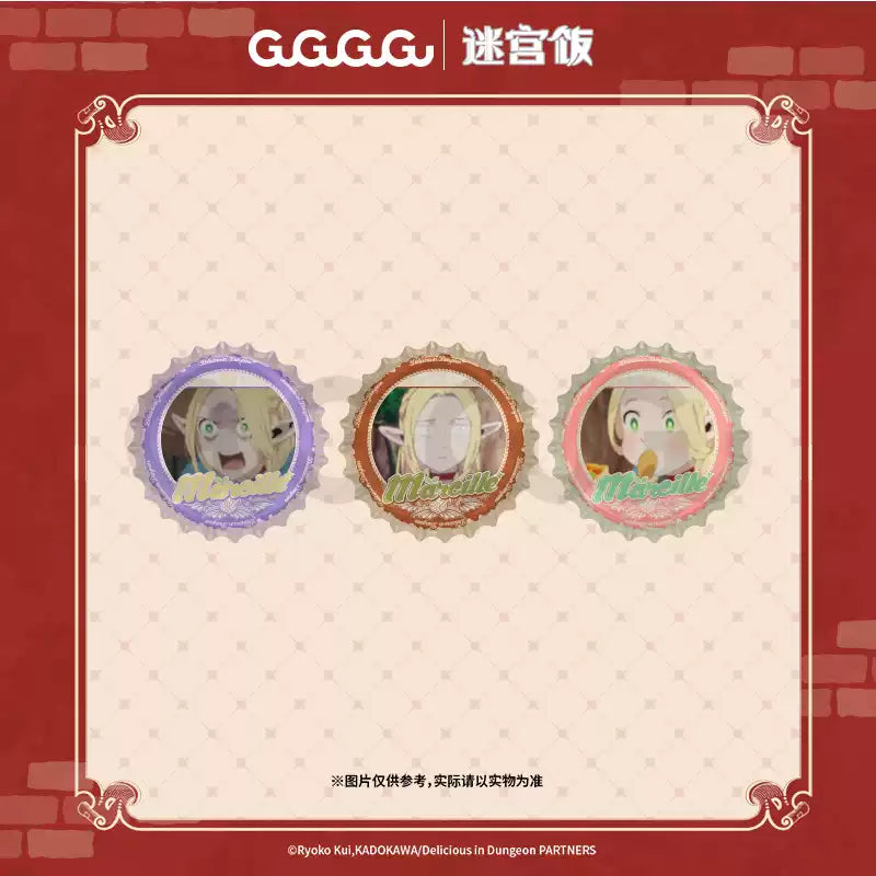 Dungeon Meshi bottle cap blind box