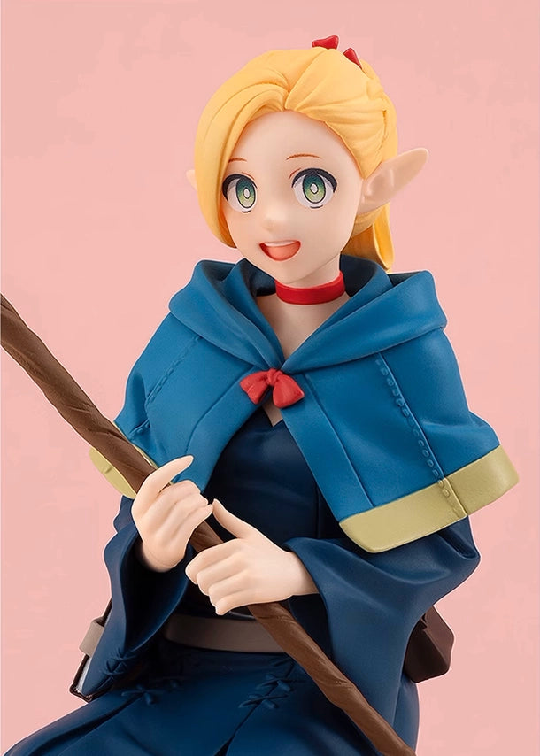 Delicious in Dungeon Marcille Sitting Figure - Official Anime Statue, Relaxed Spellcaster Collectible