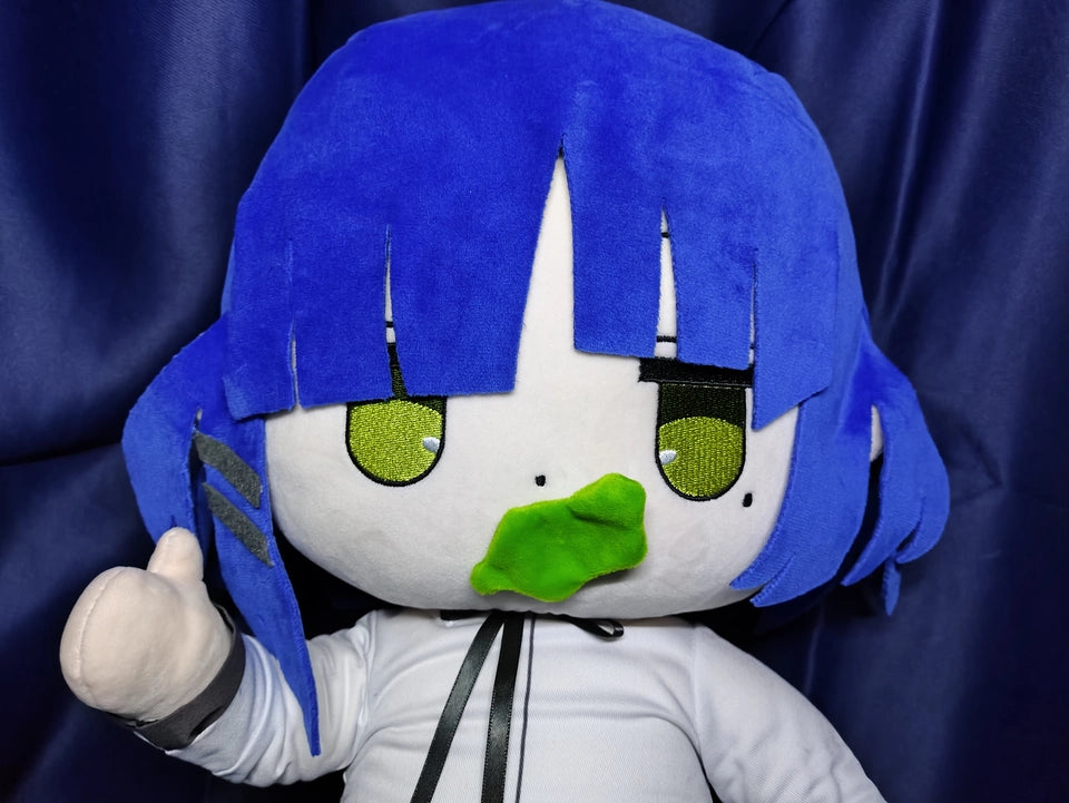 Bocchi the Rock! Ryou Yamada Large Plush Doll - Official Anime Soft Stuffed Toy with Poseable Joints