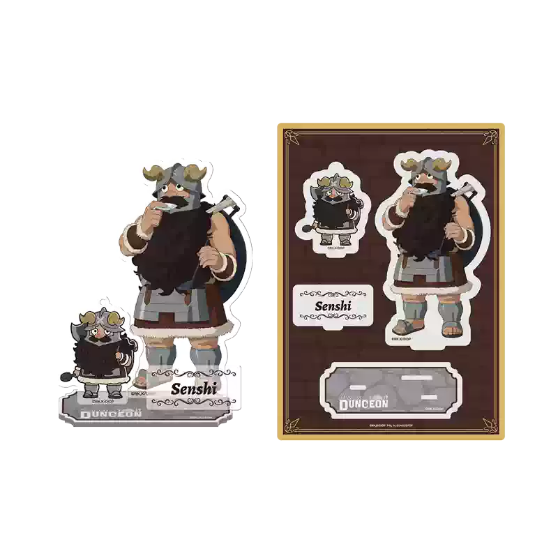 Dungeon Meshi acrylic stand featuring Senshi