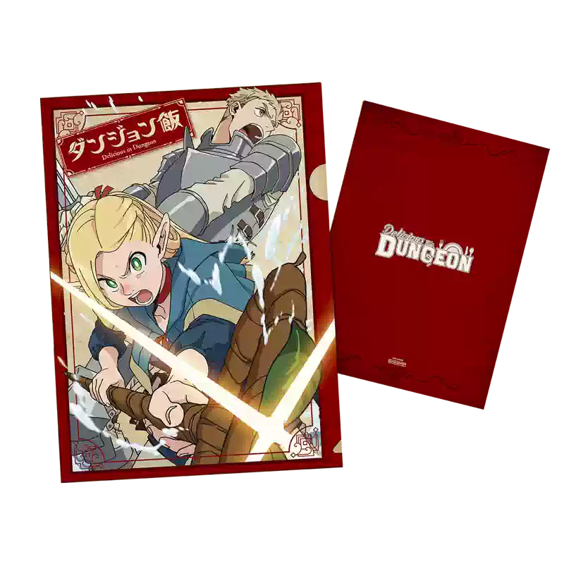 Dungeon Meshi A4 file folder