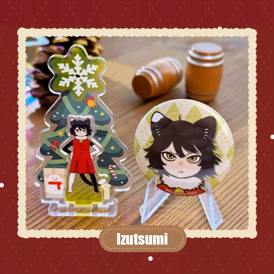 Delicious in Dungeon Christmas 'Daydream Hour' Mini Badge & Stand Set