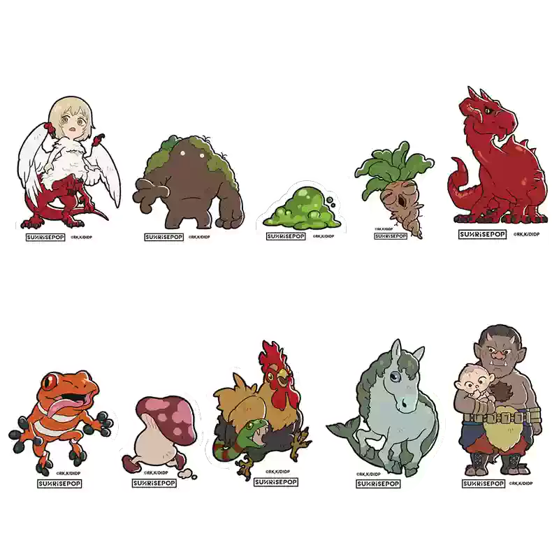 Delicious in Dungeon Official Character Sticker