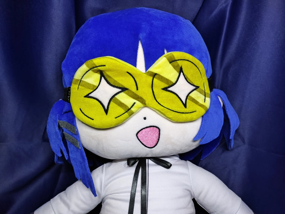 Bocchi the Rock! Ryou Yamada Large Plush Doll - Official Anime Soft Stuffed Toy with Poseable Joints