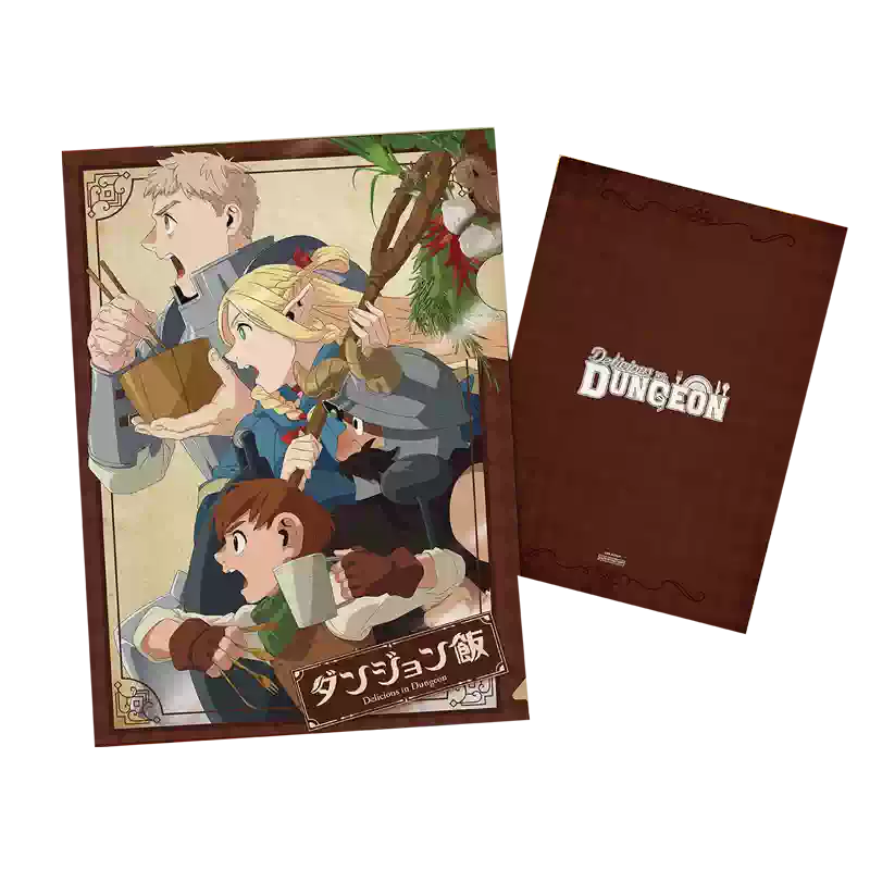 Dungeon Meshi A4 file folder