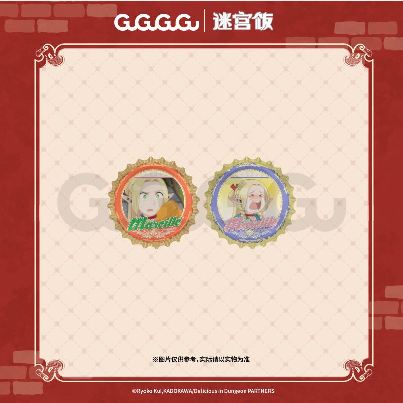 Dungeon Meshi bottle cap blind box