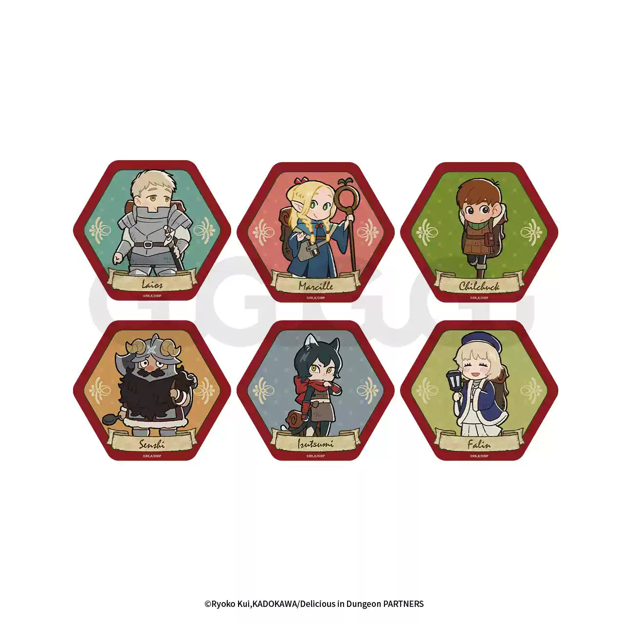 Dungeon Meshi character magnet blind box