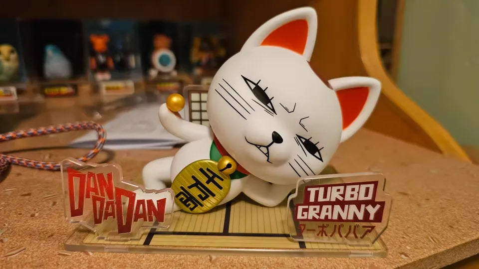 Dandadan Turbo Granny SIT Series PVC Figure - High-Speed Desk Statue