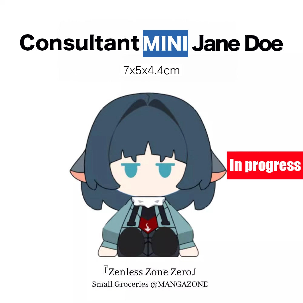 Zenless Zone Zero Mini PVC Figure Set - 6 Character Collection