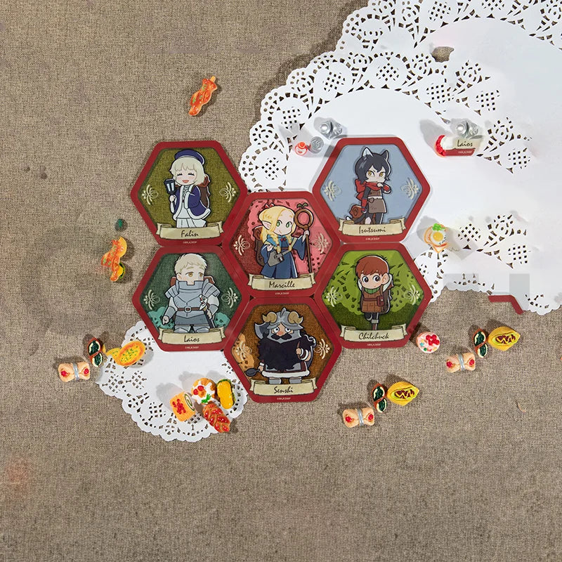 Dungeon Meshi character magnet blind box