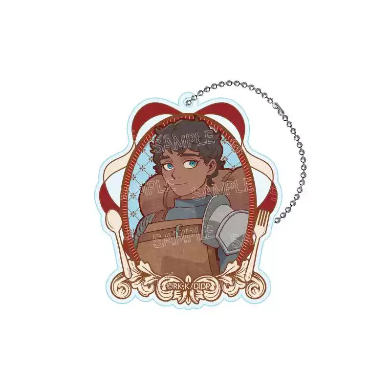 Delicious in Dungeon Retro Acrylic Keychain Set - Limited Stock! 8 Vintage Fantasy Character Designs