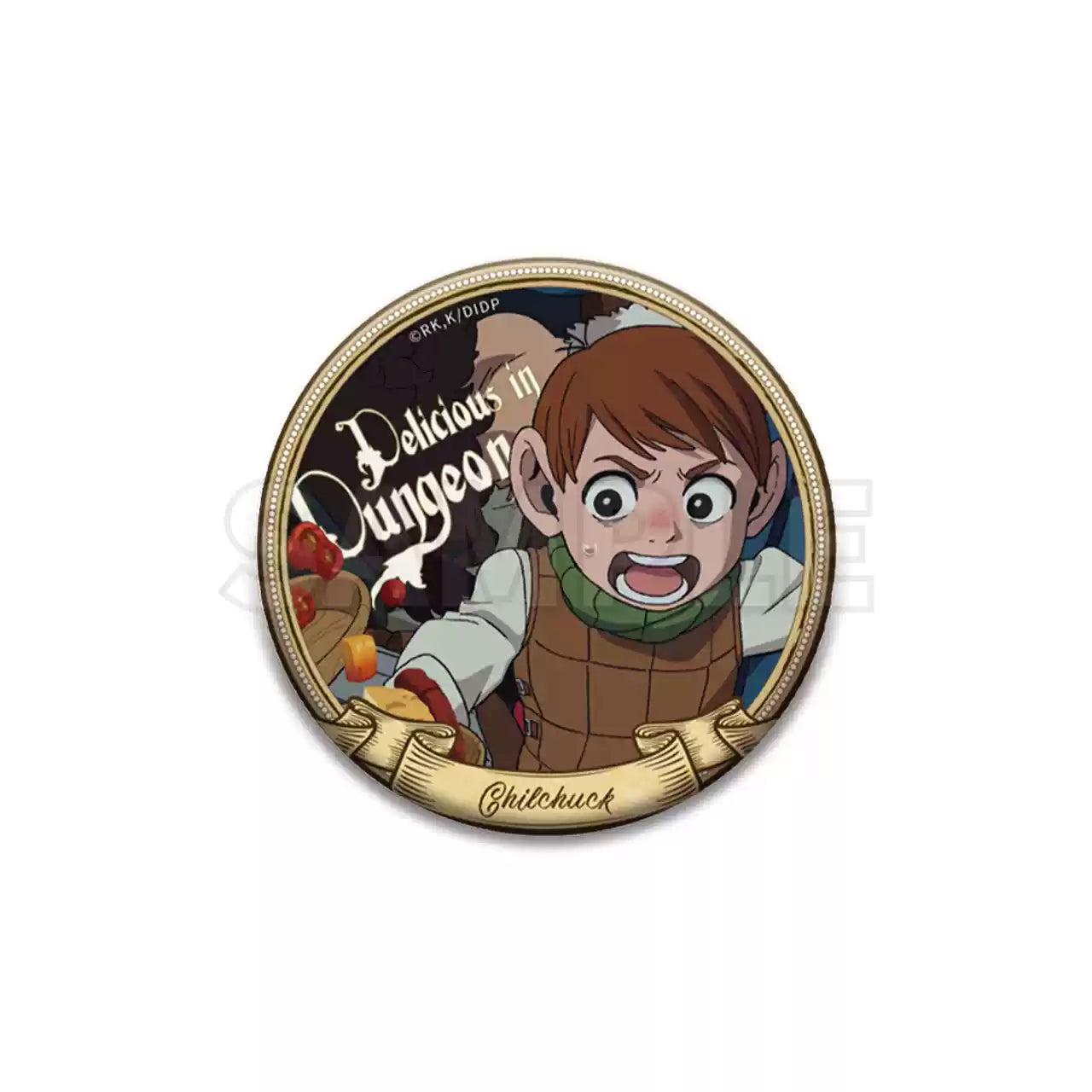Dungeon Meshi character badge for Chilchuck