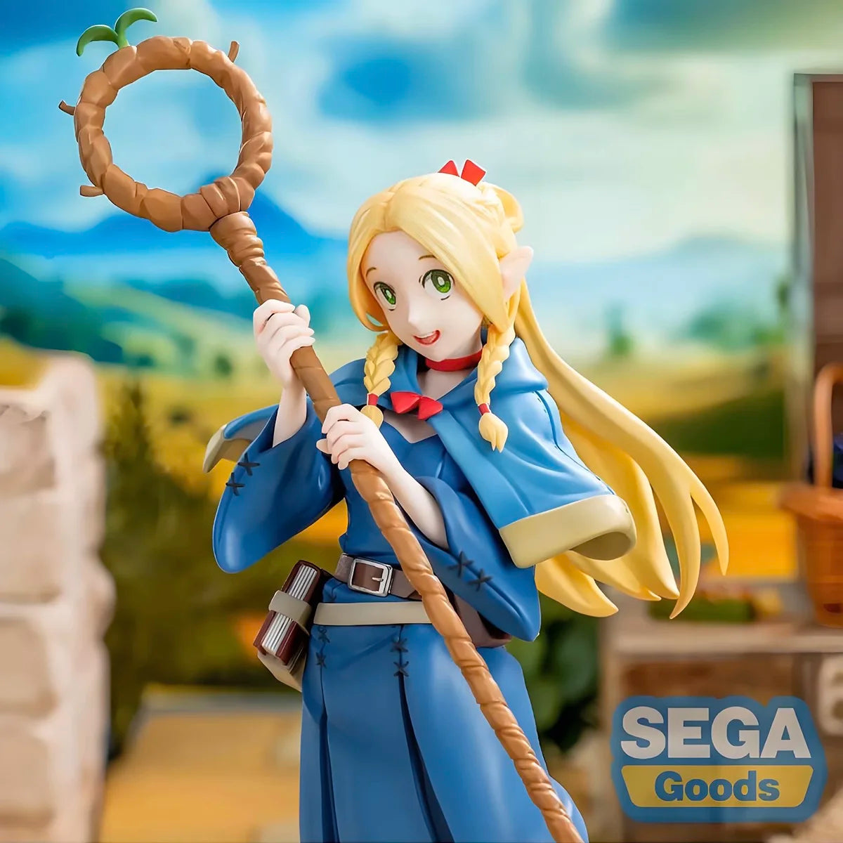 Delicious in Dungeon Marcille Figure - Official Anime Statue, Spellcasting Pose Collectible