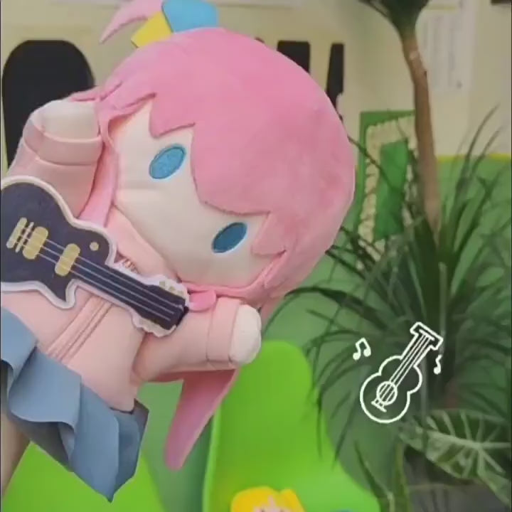 Bocchi the Rock! Hitori Gotoh Hand Puppet, official anime merch video