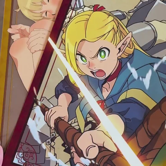 Dungeon Meshi A4 file folder